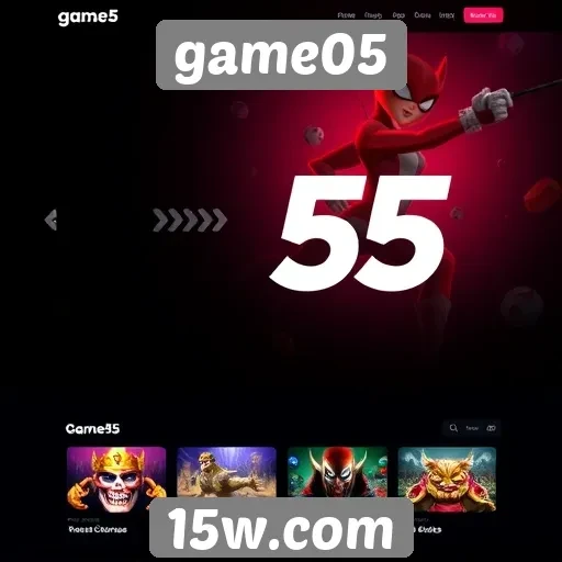 Atualizações no design do site game05 visam melhorar a usabilidade